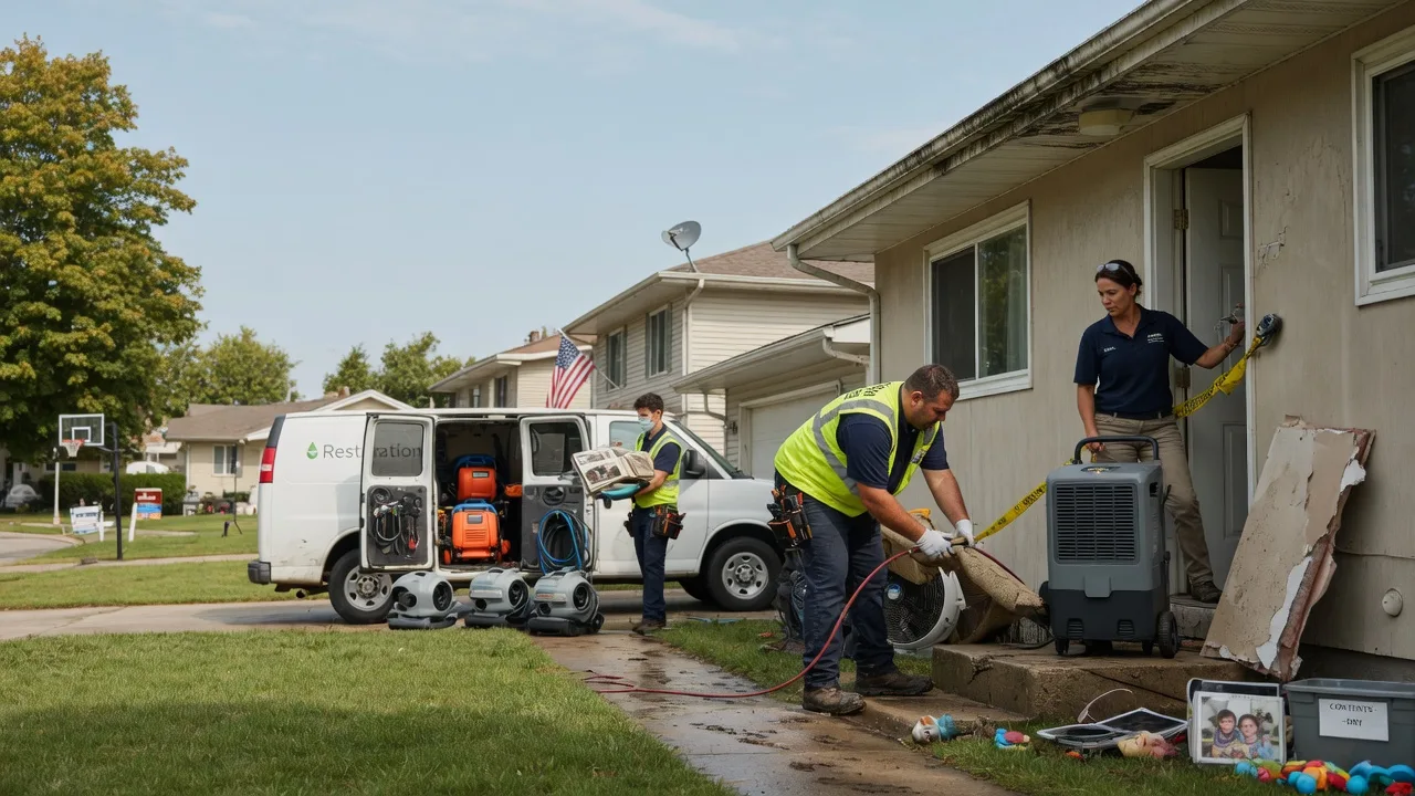 Water Damage Restoration in South Salem, OH near me